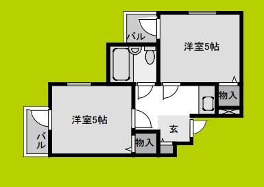 新北島一番館 間取り