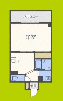 ミュー高麗橋 間取り