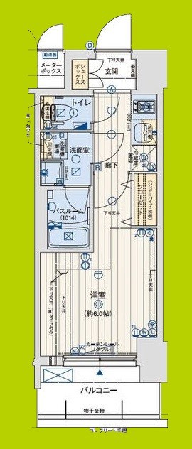 レオンコンフォート天王寺ヒルズ 間取り