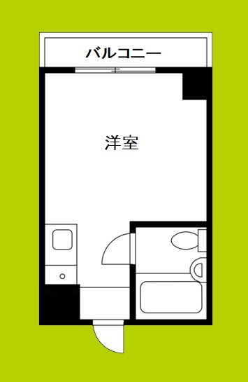 アパートメント天王寺 間取り図