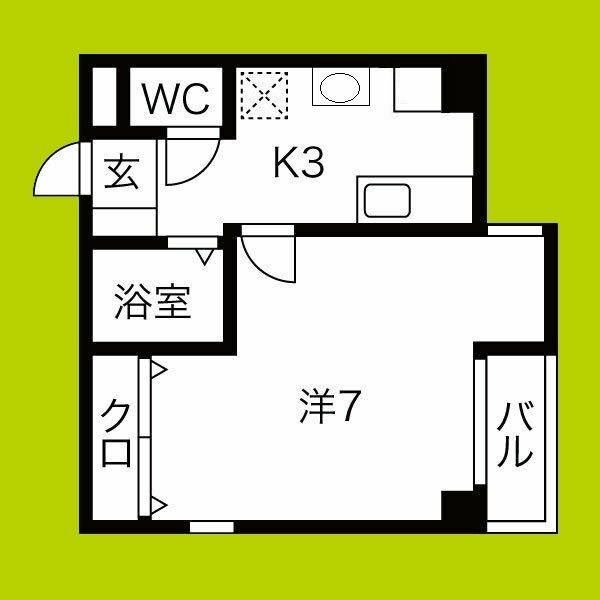 フィレンツェなんば南 間取り