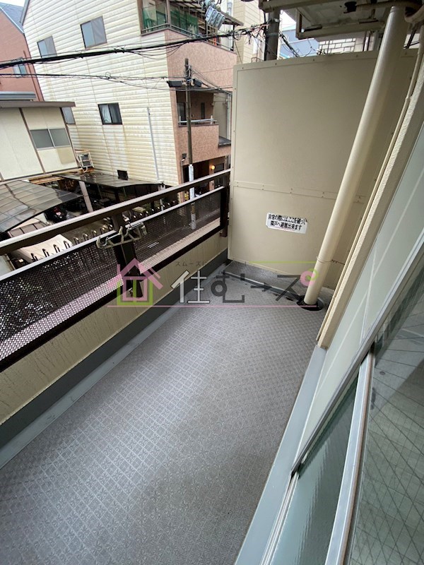 ヴェルドール夕凪  ベランダ