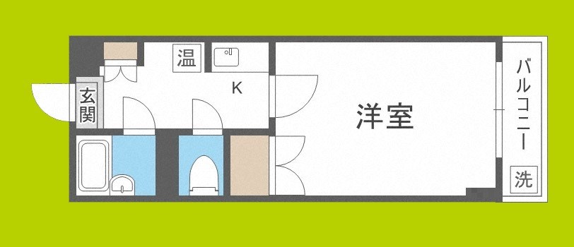 長居ロイヤルマンション  間取り
