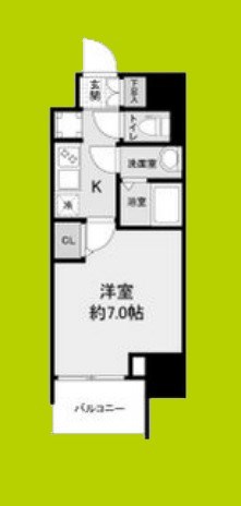 WORVE大阪本町 間取り