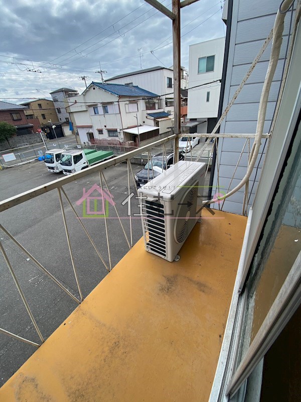 坂本文化住宅 ベランダ