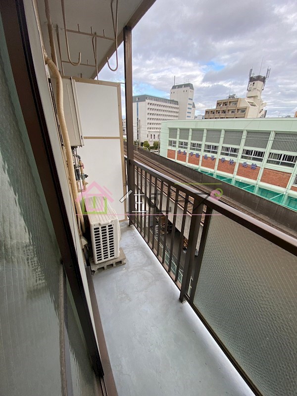 十三セブンハイツ ベランダ