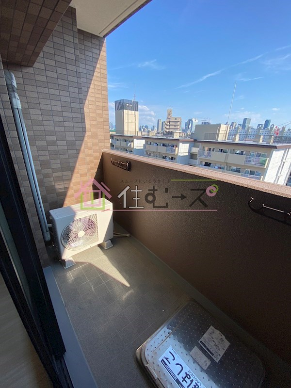 パラシオ塚本Ⅲ ベランダ