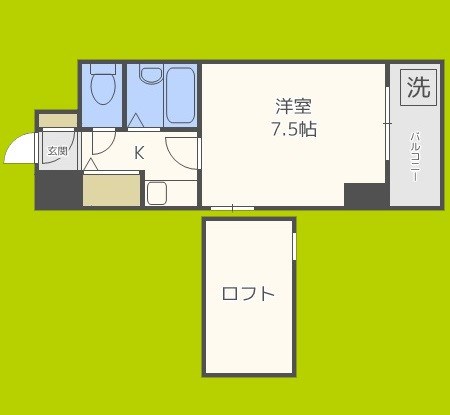 ロイヤルハイツ西淡路PartⅡ 間取り