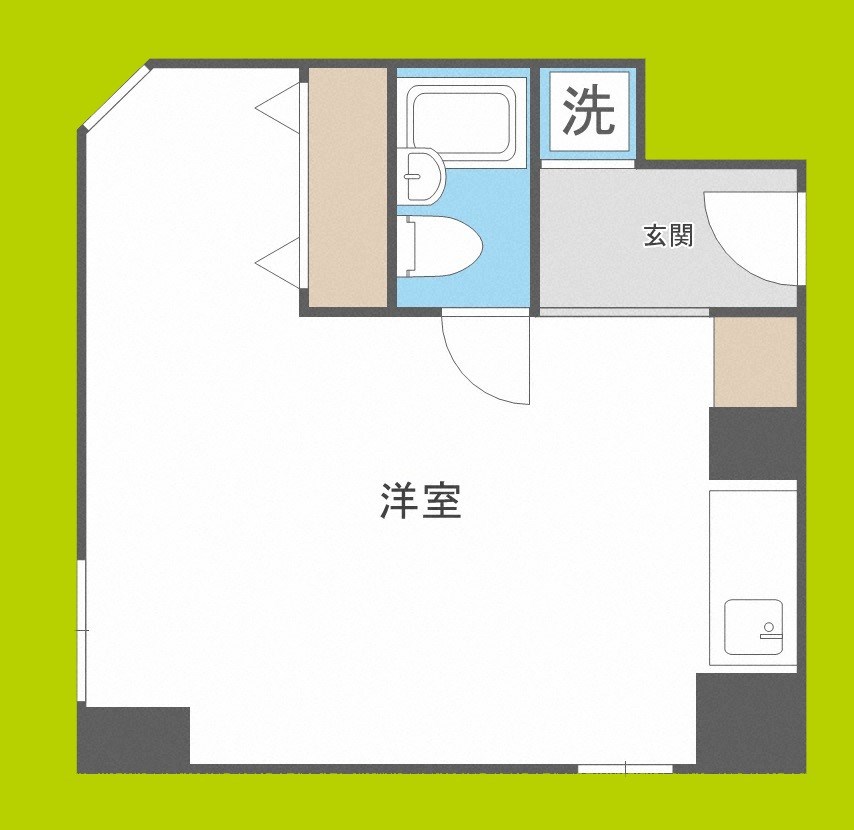 イグレック玉造 間取り
