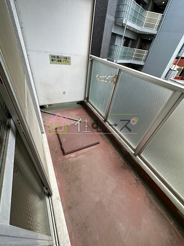 嵜本レジデンス難波南Ⅱ ベランダ