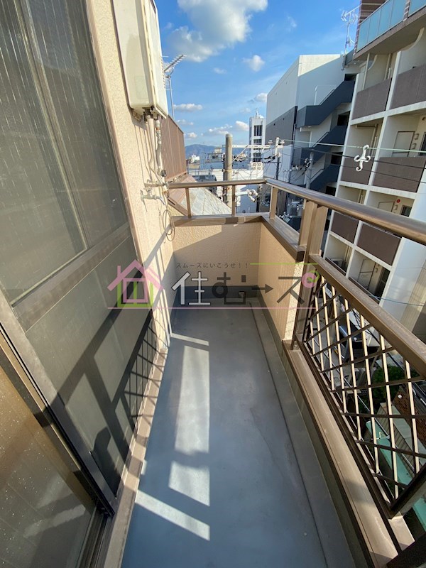 比枝コーポラス徳庵 ベランダ