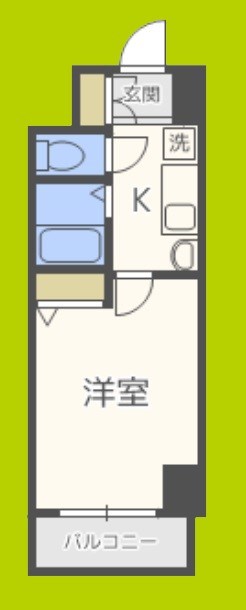 エステムコート梅田・天神橋リバーフロント 間取り