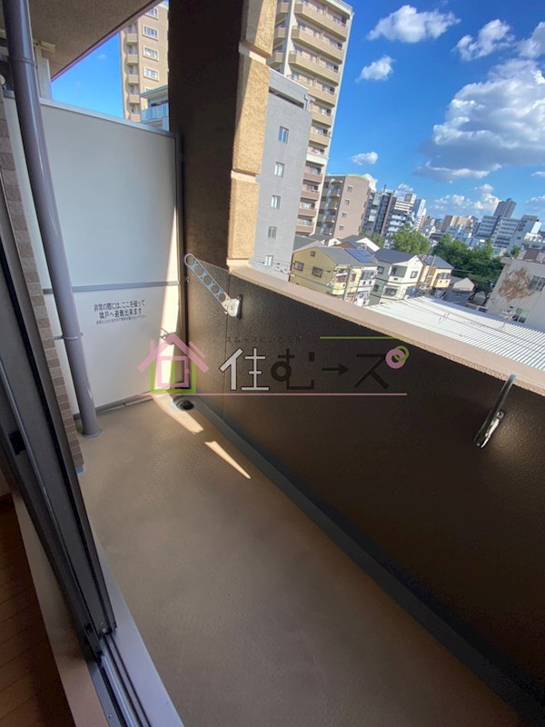 エステムコート梅田・天神橋リバーフロント ベランダ