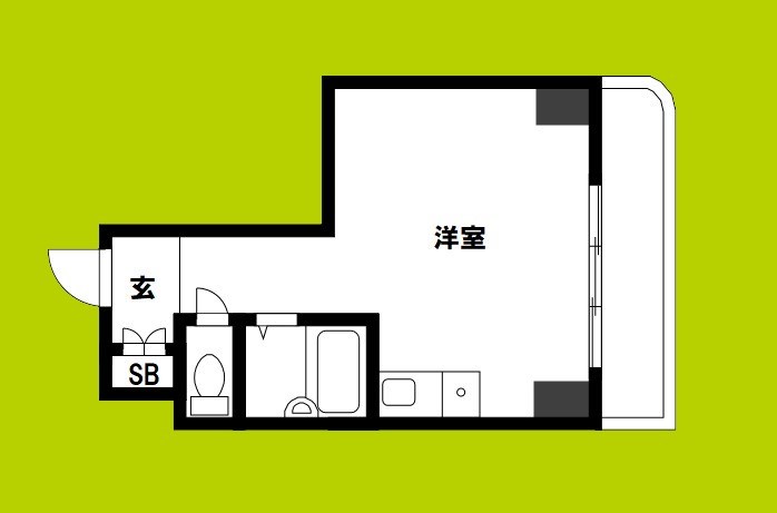 エムロード玉造 間取り