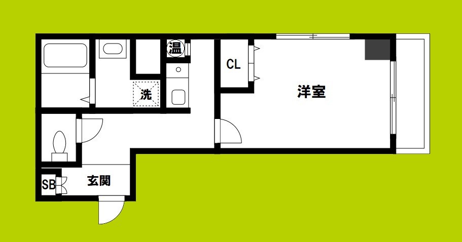 みおつくし東なんば 間取り