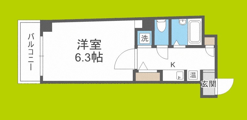 クリザンテーメ大手前 間取り