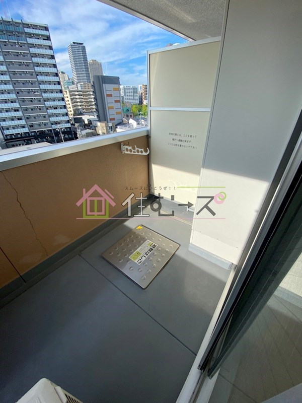 Dolce Vita　難波南 ベランダ