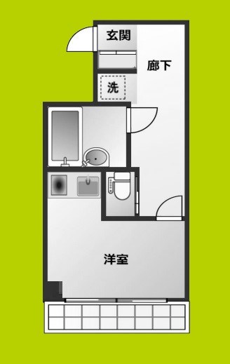 アストロヴィラ松屋町  間取り