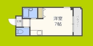 サンプラザ今里Ⅰ番館 間取り