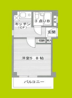 ホワイトハウス3番館 間取り