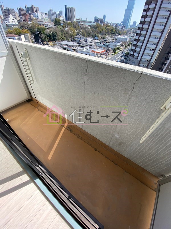 メロディーハイム夕陽丘 ベランダ