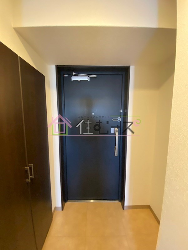 ヒルズ夕陽丘 玄関