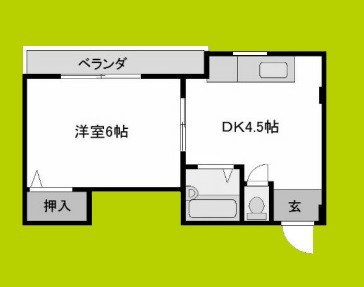 シティハイツ四天王寺 間取り