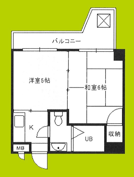 港スカイハイツ 間取り