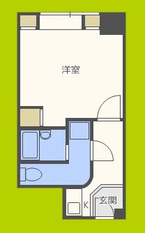 ステュディオ新御堂 間取り