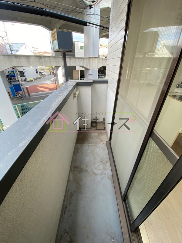 ハイツ沙羅 ベランダ