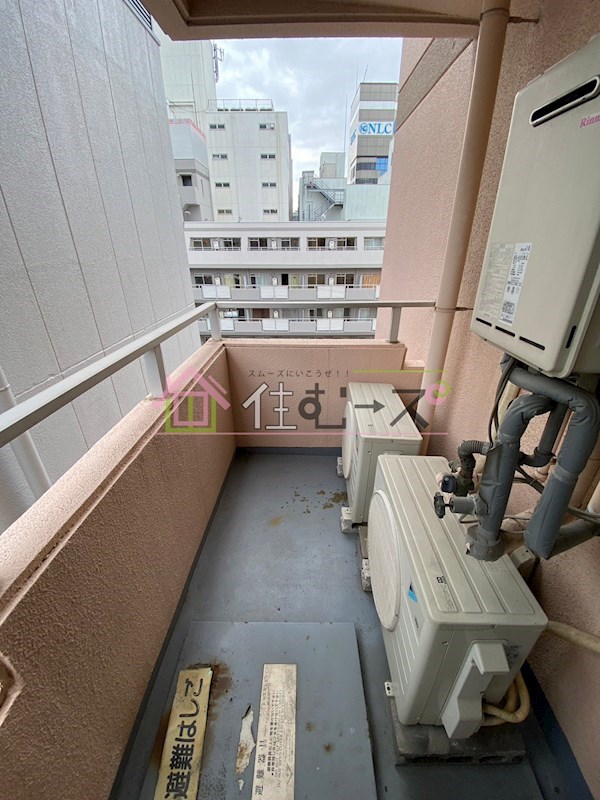クルーム新大阪2番館 ベランダ