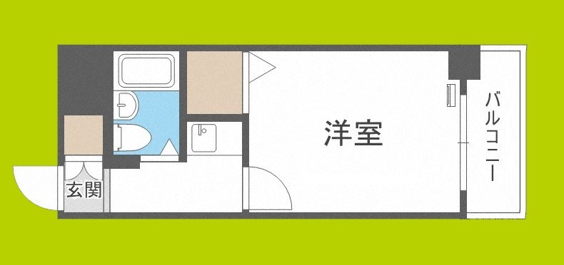 大国町青山ビル 間取り