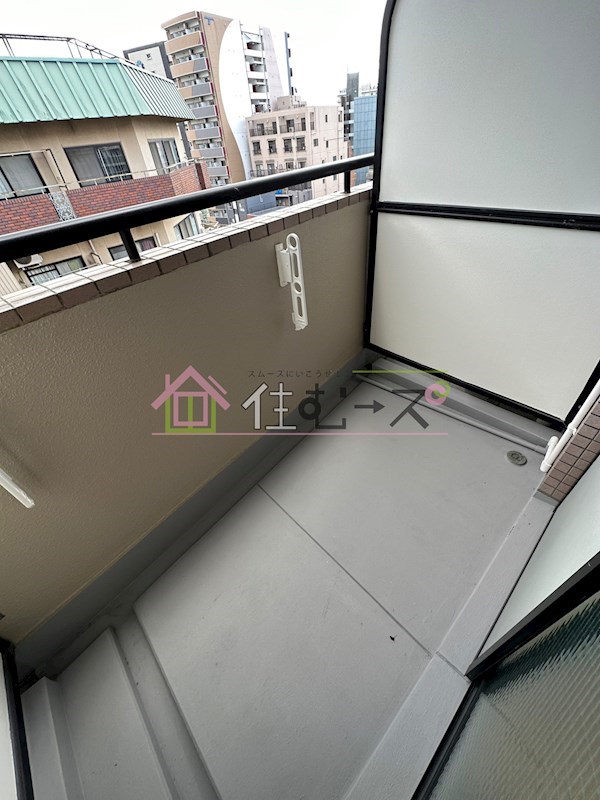 大国町青山ビル ベランダ