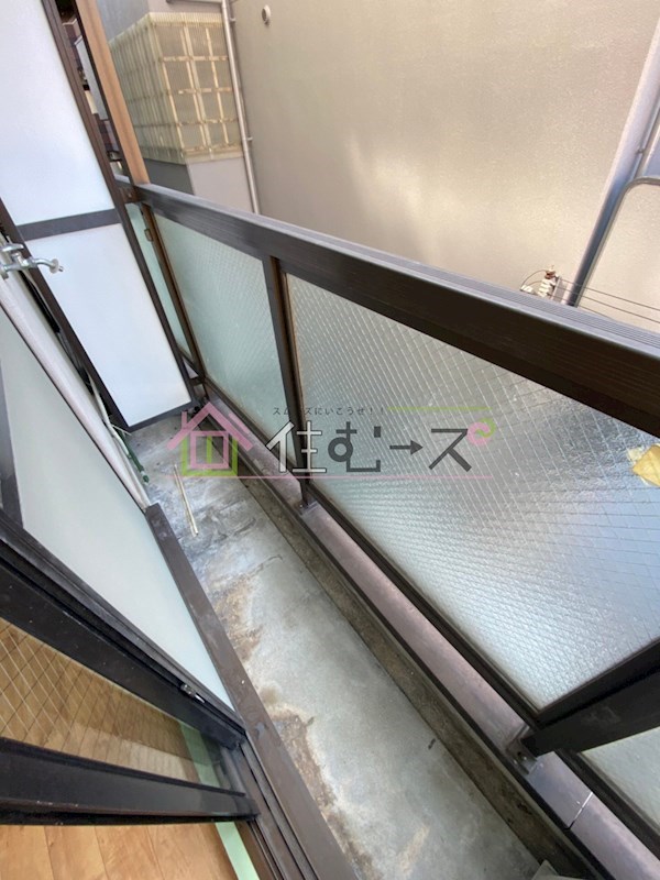西田ハイツ天王寺 ベランダ