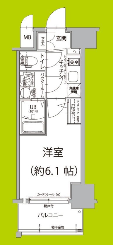 エスリード新北野アーデル 間取り