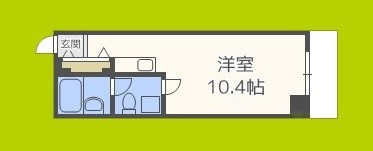 ライオンズシティ難波南 間取り