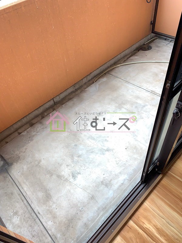 ライオンズシティ難波南 ベランダ