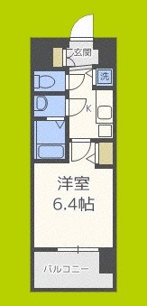 アドバンス大阪グロウス 間取り