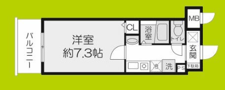 マインズ・コム新北野 間取り