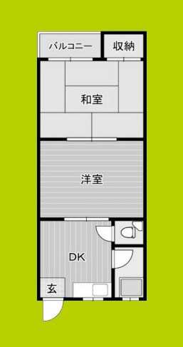 ナチュラル遠里小野 間取り