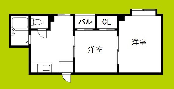 ロイヤル西加賀屋 間取り