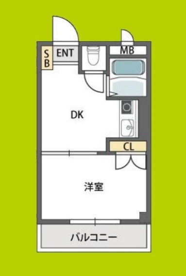 アベノ池田マンション 間取り