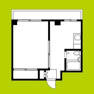 出戸駅前メゾンラベール 間取り
