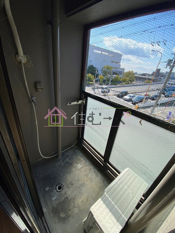 出戸ターミナルハイツ ベランダ