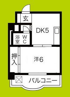 朝日プラザ末吉橋 間取り