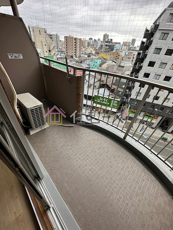 朝日プラザ末吉橋 ベランダ