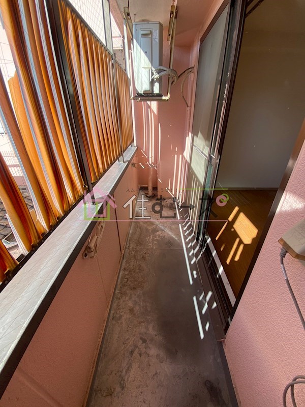 アクシオス野江サウス ベランダ