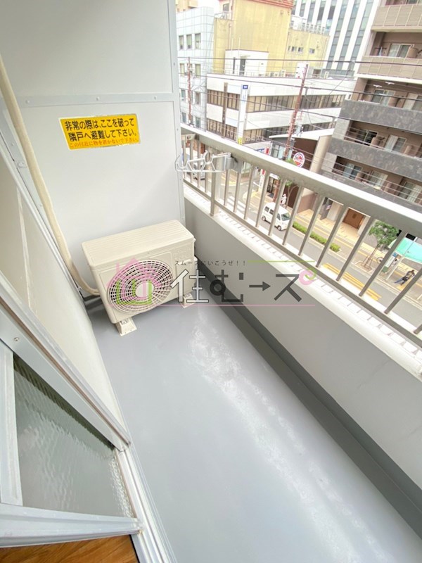 ファーストリバー ベランダ