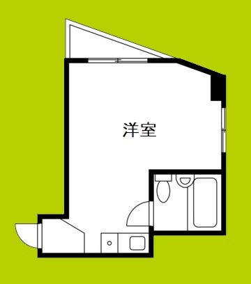 西梅田第一マンション 間取り