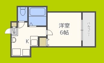 ACTY北堀江 間取り